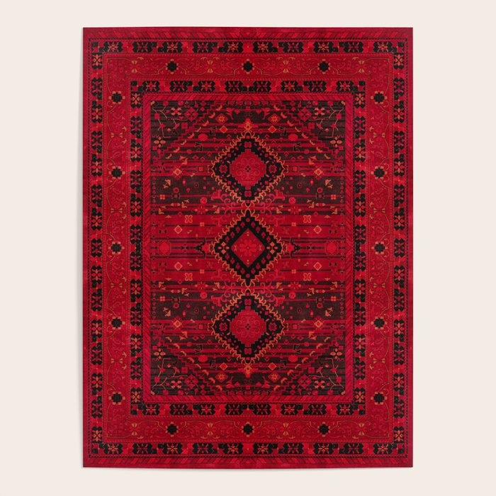 Scarlet Elegance: Oriental Moroccan & Ottoman Artistry Poster Gallery Image 1