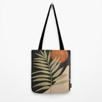 Tropical Leaf- Abstract Art 9/1 Tote Bag Gallery Image 2