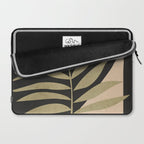 Tropical Leaf- Abstract Art 9/1 Laptop Sleeve Gallery Image 2