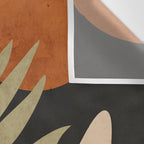 Tropical Leaf- Abstract Art 9/1 Wall Tapestry Gallery Image 3