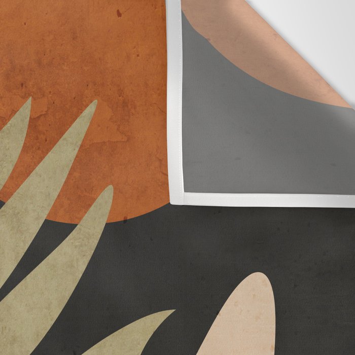 Tropical Leaf- Abstract Art 9/1 Wall Tapestry Gallery Image 3