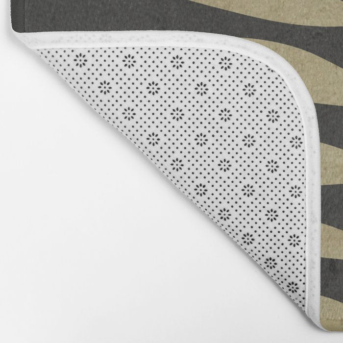 Tropical Leaf- Abstract Art 9/1 Bath Mat Gallery Image 2