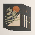 Tropical Leaf- Abstract Art 9/1 Wrapping Paper Gallery Image 3