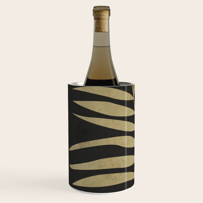 Tropical Leaf- Abstract Art 9/1 Wine Chiller Gallery Image 2