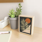 Tropical Leaf- Abstract Art 9/1 Mini Art Print Gallery Image 2