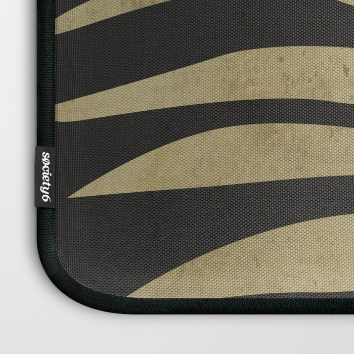 Tropical Leaf- Abstract Art 9/1 Laptop Sleeve Gallery Image 3