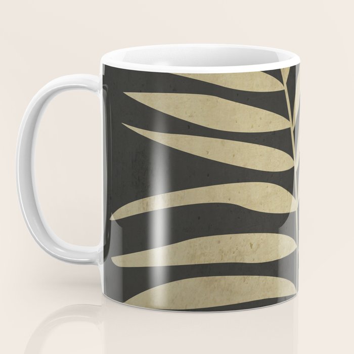 Tropical Leaf- Abstract Art 9/1 Coffee Mug Gallery Image 3