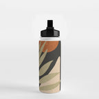 Tropical Leaf- Abstract Art 9/1 Water Bottle Gallery Image 2