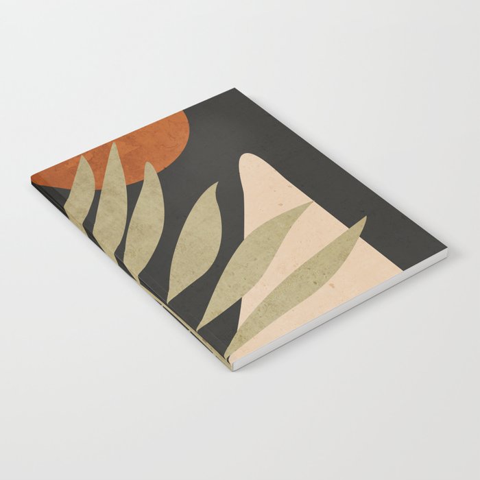 Tropical Leaf- Abstract Art 9/1 Notebook Gallery Image 2