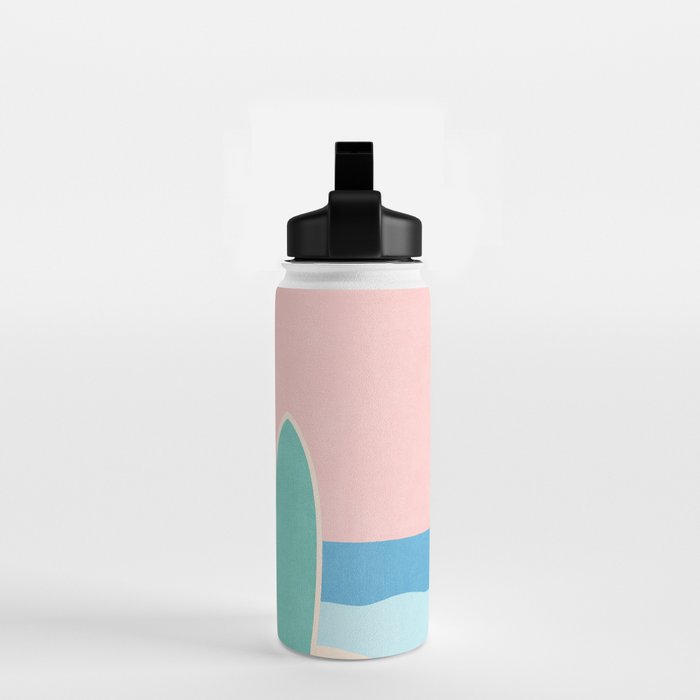 LANDSHAPES - Beach - day Water Bottle Gallery Image 2