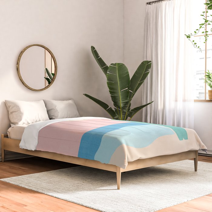 LANDSHAPES - Beach - day Comforter Gallery Image 2