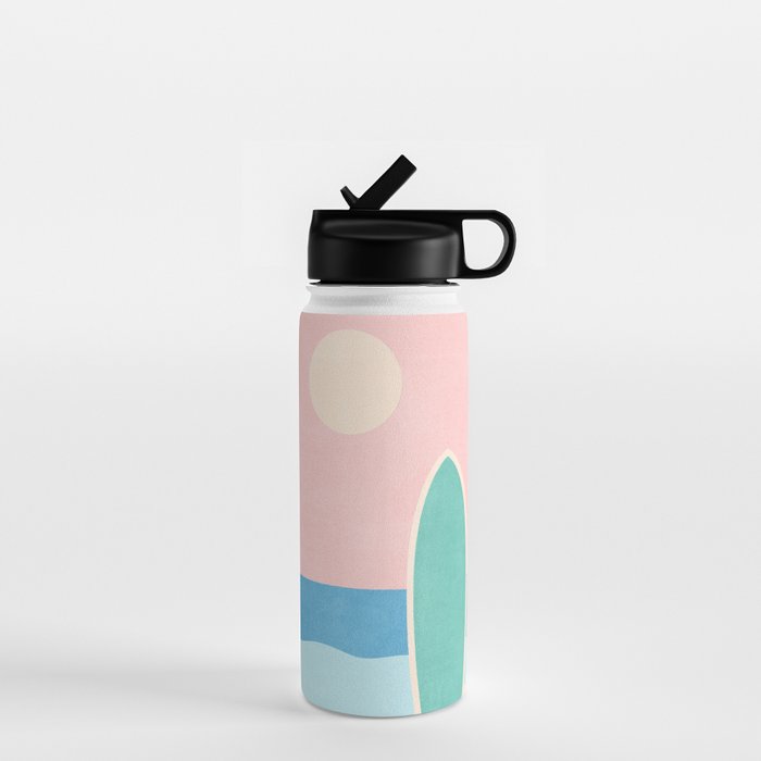 LANDSHAPES - Beach - day Water Bottle Gallery Image 1