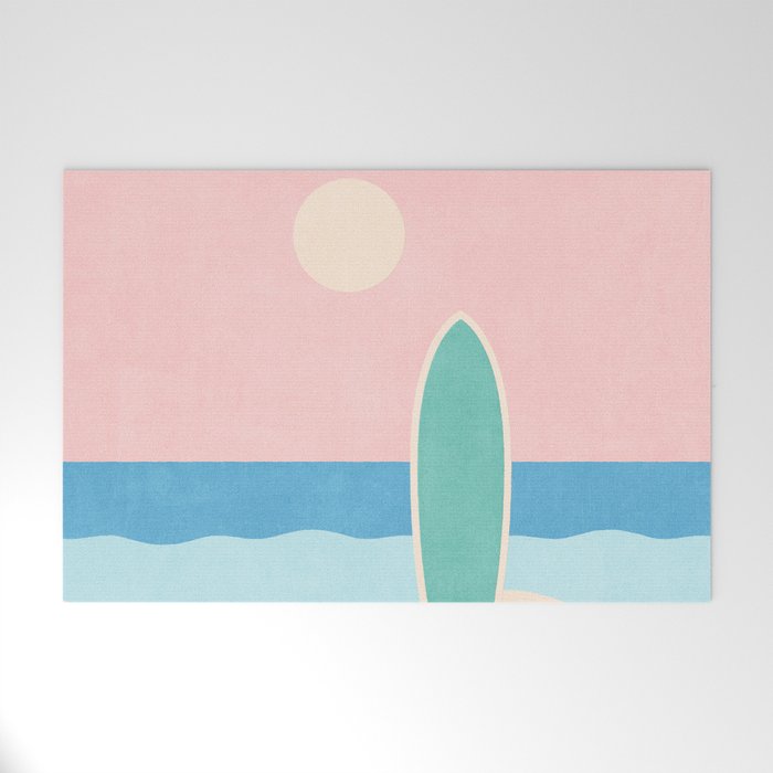 LANDSHAPES - Beach - day Welcome Mat Gallery Image 1