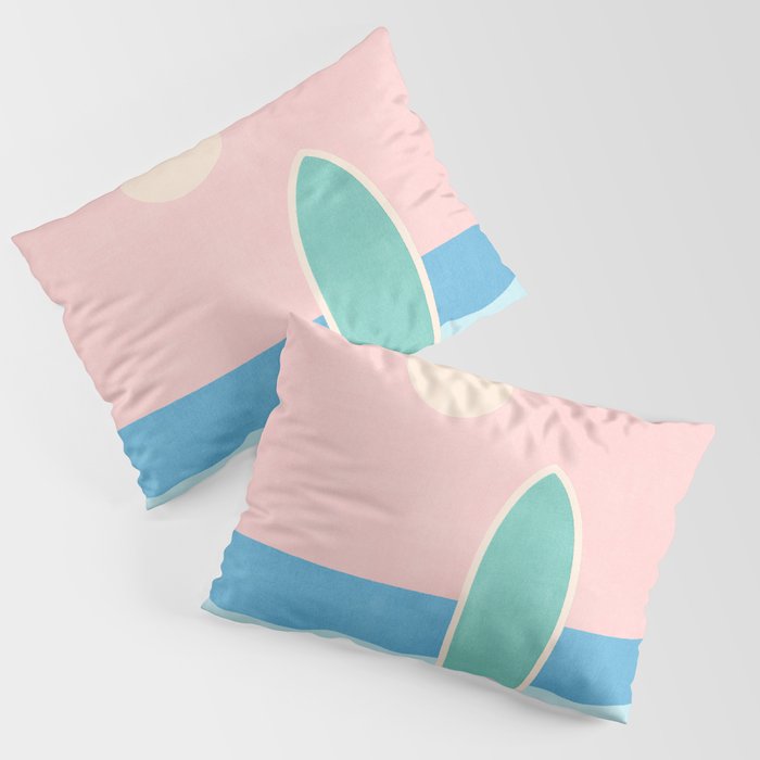 LANDSHAPES - Beach - day Pillow Sham Gallery Image 1