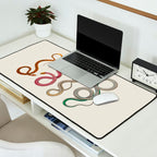 Albertus Seba Snakes Illustration Leopard Snake  Desk Mat Gallery Image 2