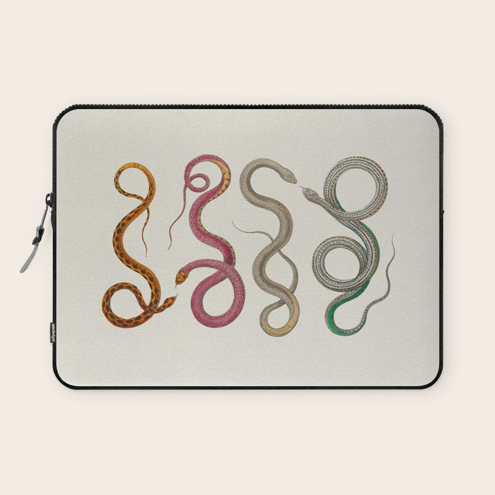 Albertus Seba Snakes Illustration Leopard Snake  Laptop Sleeve Gallery Image 1
