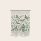 Song Birds - Green Wall Hanging Gallery Image 1