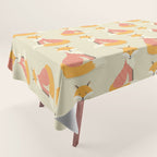 Whimsical Red Fox Tablecloth Gallery Image 1