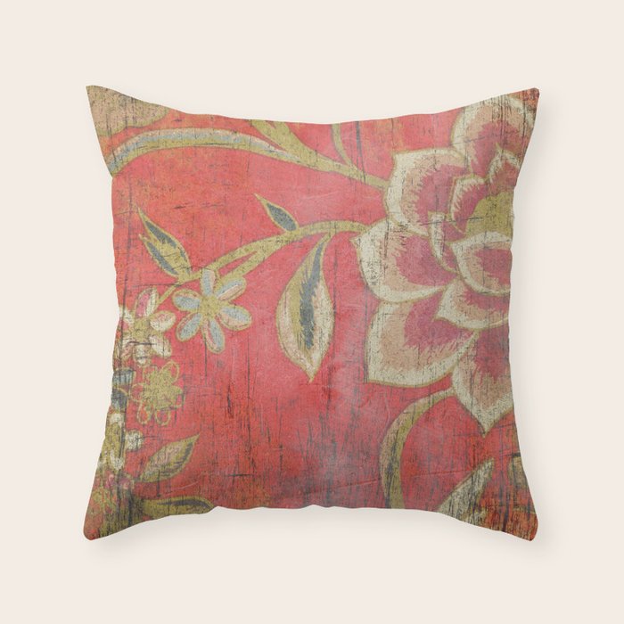 Chinoiserie 2 Throw Pillow Gallery Image 1