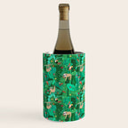 Sloths in the Emerald Jungle Pattern Wine Chiller Gallery Image 3