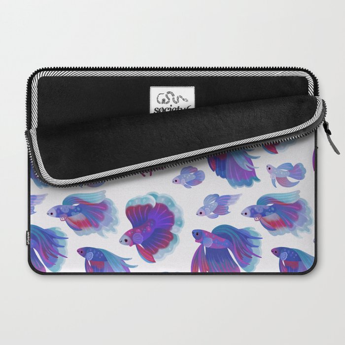 Blue Betta Laptop Sleeve Gallery Image 2