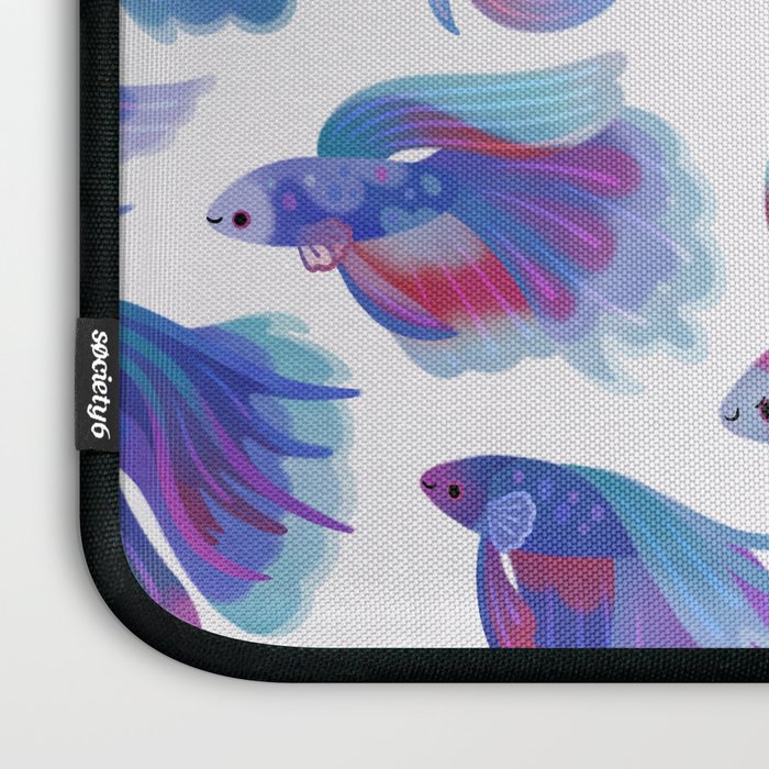 Blue Betta Laptop Sleeve Gallery Image 3