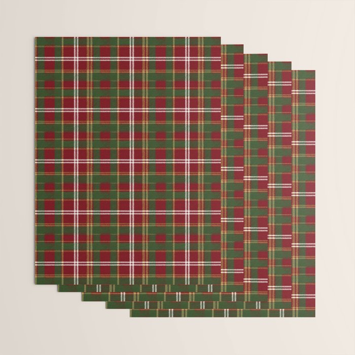 Classic Tartan Plaid Wrapping Paper Gallery Image 3