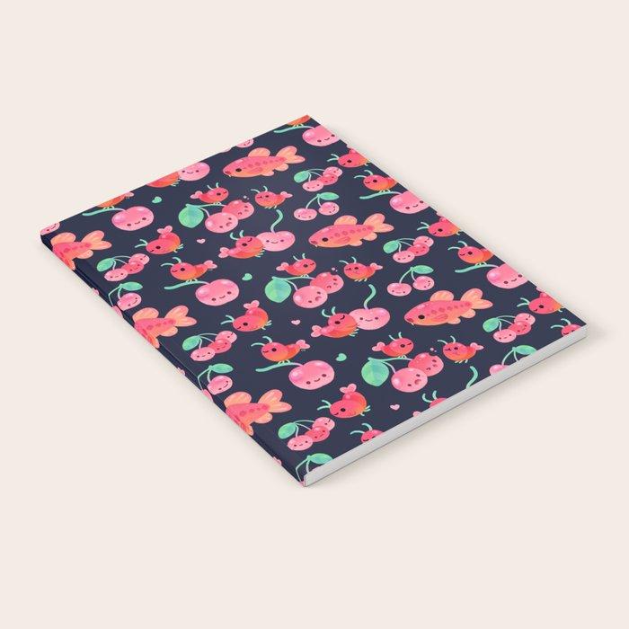 Cherry shrimp and Cherry barb Notebook Gallery Image 2