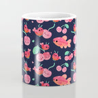 Cherry shrimp and Cherry barb Coffee Mug Gallery Image 4