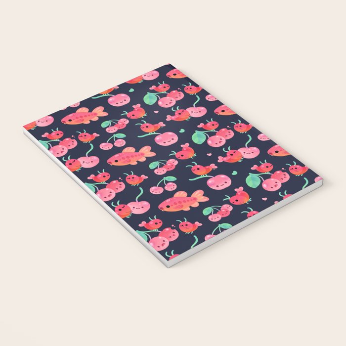Cherry shrimp and Cherry barb Notebook Gallery Image 3