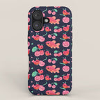 Cherry shrimp and Cherry barb iPhone Case Gallery Image 1