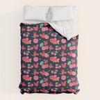 Cherry shrimp and Cherry barb Comforter Gallery Image 6