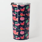 Cherry shrimp and Cherry barb Travel Mug Gallery Image 3