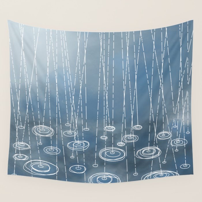 Another Rainy Day Wall Tapestry Gallery Image 4