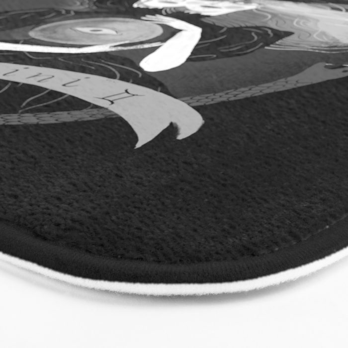 Gemini Witchy Zodiac Bath Mat Gallery Image 3