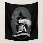 Gemini Witchy Zodiac Wall Tapestry Gallery Image 4