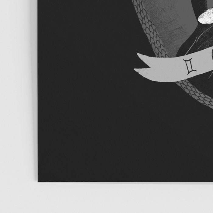 Gemini Witchy Zodiac Poster Gallery Image 3