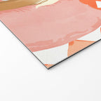 Modern Bohemian Morning Newspaper | Tropical Banana Leaves Palm Watercolor | Boho Woman & Decor Welcome Mat Gallery Image 2