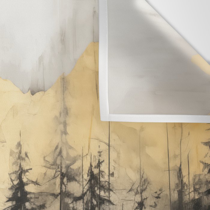 Pacific Northwest Golden Mountain Forest IV Wall Tapestry Gallery Image 3
