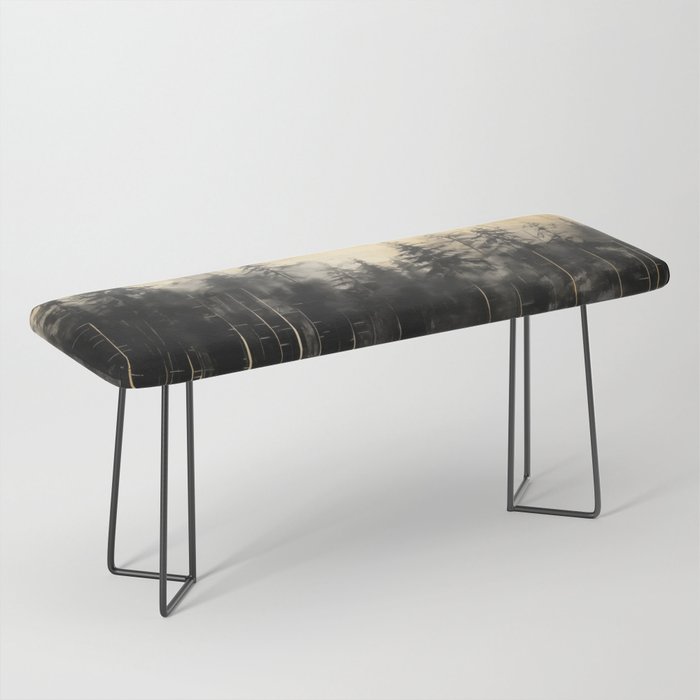 Pacific Northwest Golden Mountain Forest IV Bench Gallery Image 1
