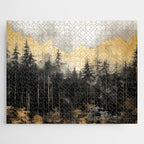 Pacific Northwest Golden Mountain Forest IV Jigsaw Puzzle Gallery Image 1