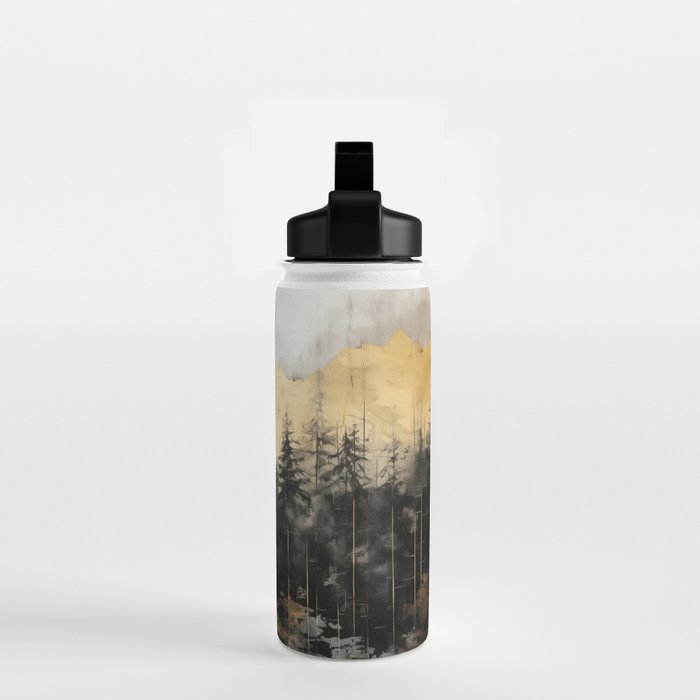 Pacific Northwest Golden Mountain Forest IV Water Bottle Gallery Image 2