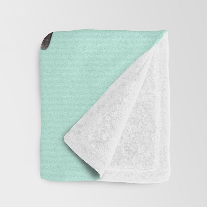 SURFING OTTER Throw Blanket Gallery Image 3