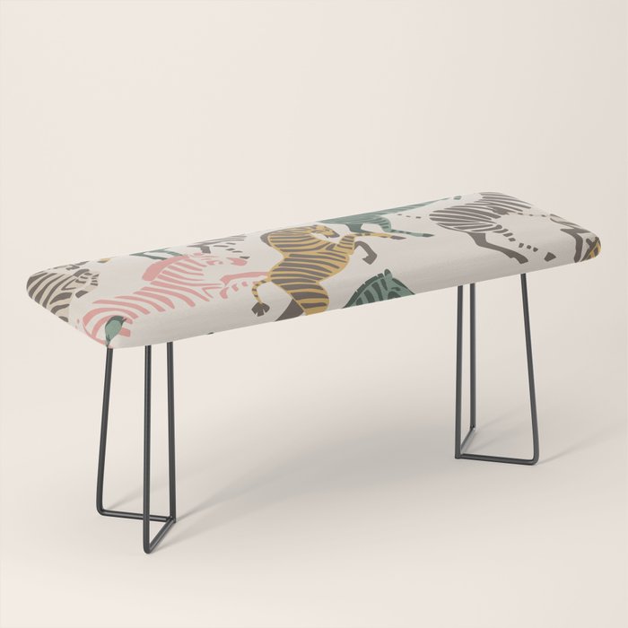 Zebra Stampede Bench Gallery Image 1