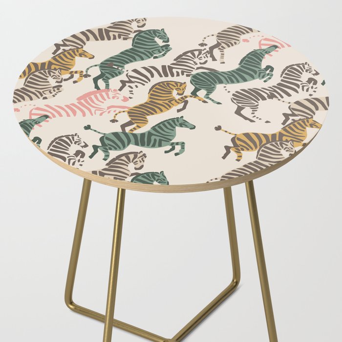 Zebra Stampede Side Table Gallery Image 2