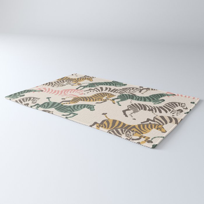 Zebra Stampede Rug Gallery Image 3