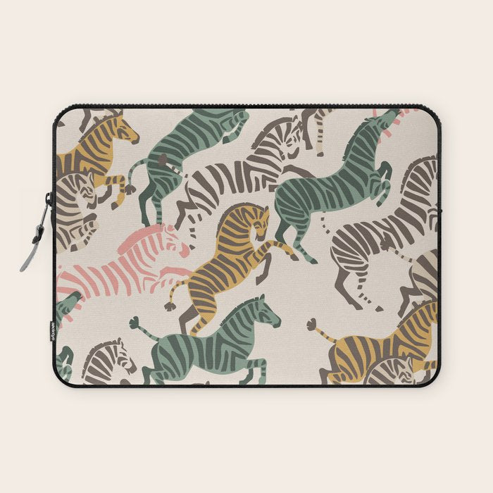 Zebra Stampede Laptop Sleeve Gallery Image 1