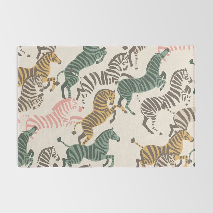 Zebra Stampede Rug Gallery Image 2