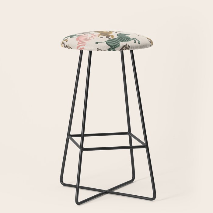 Zebra Stampede Stool Gallery Image 1