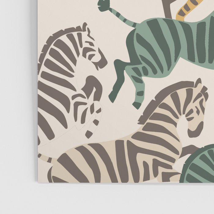 Zebra Stampede Poster Gallery Image 3